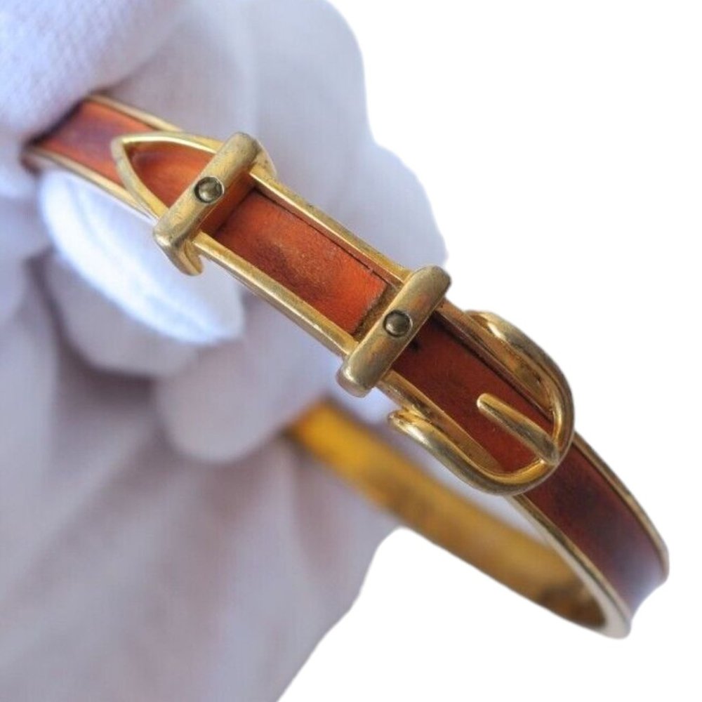 978249M Hermes Bracelet Bangle Orange - Picture 7 of 14